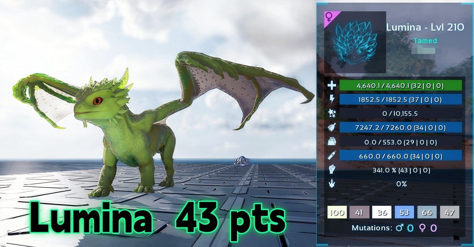 ARK Survival Ascended ASA Lumina Clone LVL 200+ PVE PC/XBOX/PS