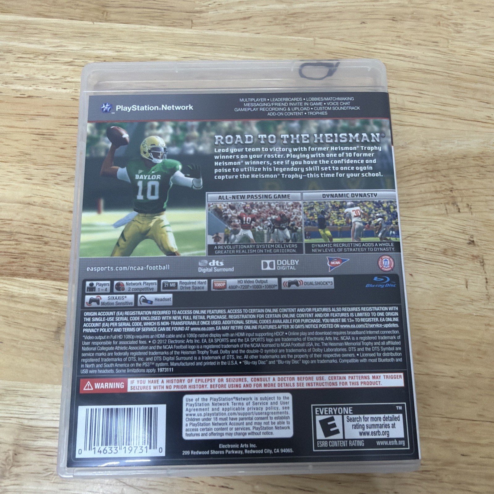 NCAA Football 13 – Playstation 3 Game – Complete Tested