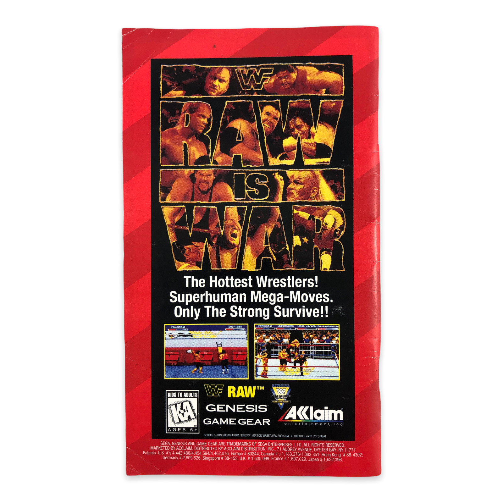NFL Quarterback Club Sega Genesis MANUAL ONLY! Replacement Instruction Booklet