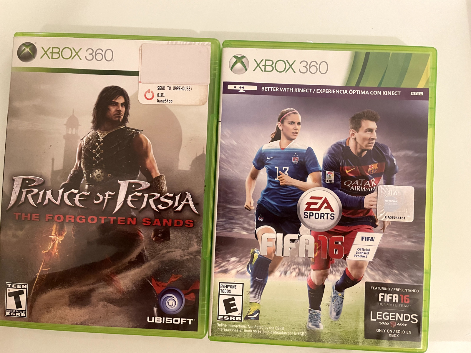 Xbox 360 Games FIFA 16, NHL 14, Prince of Persia – Choose title you want