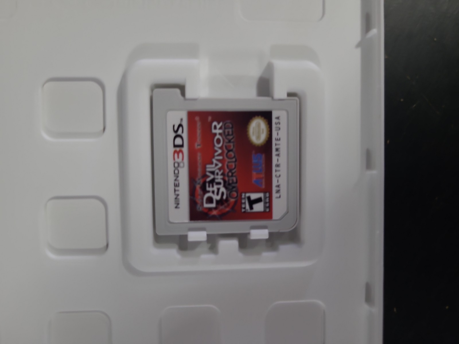 Shin Megami Tensei: Devil Survivor Overclocked (Nintendo 3DS, 2011) No Manaul