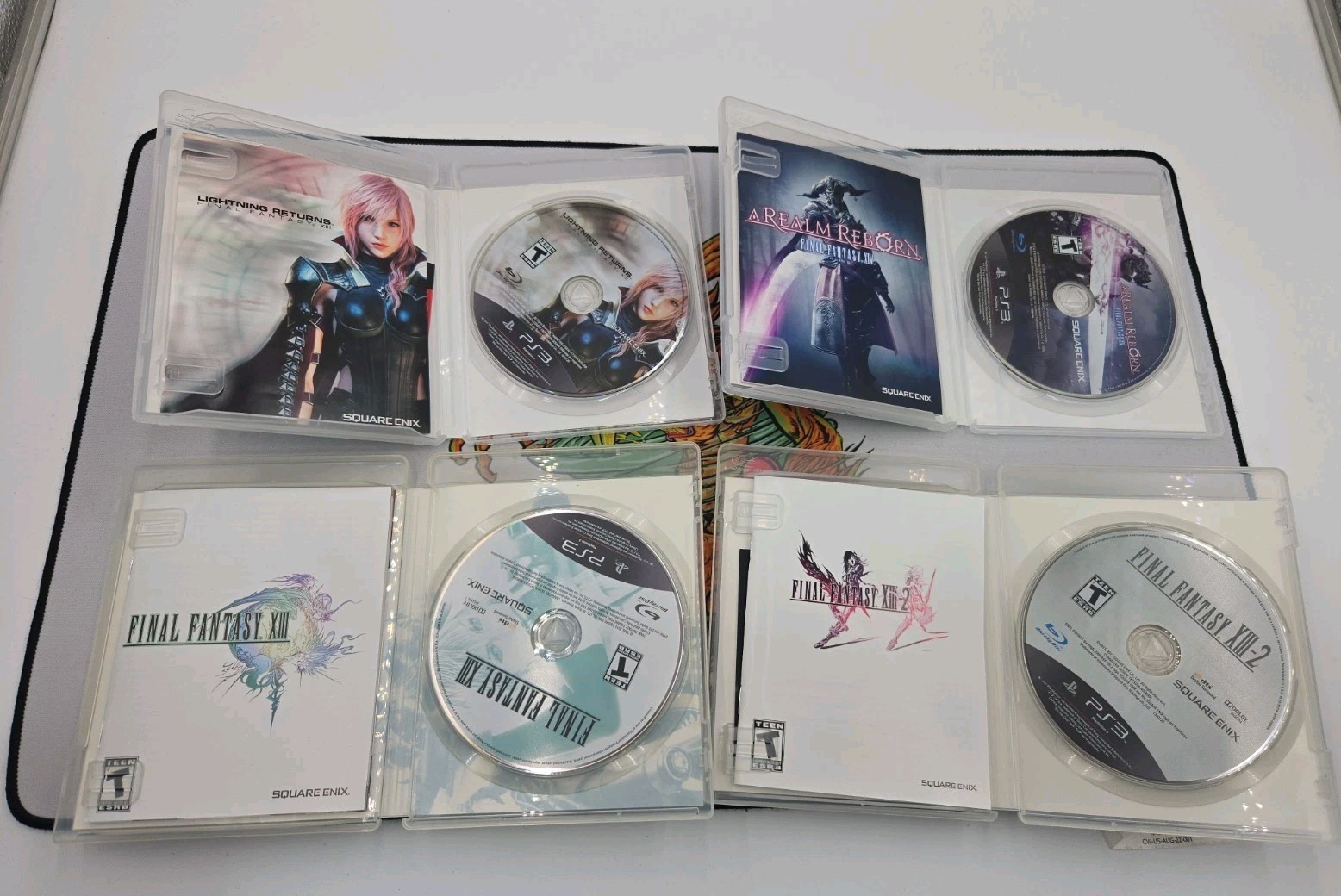 Ps3 Final Fantasy Lot: Final Fantasy XIII (1&2+ LIGHTNING RETURNS) + FF XIV