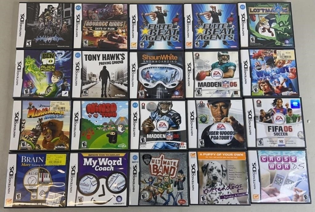 Nintendo DS Cover Art with Booklet and Case Replacement ONLY
