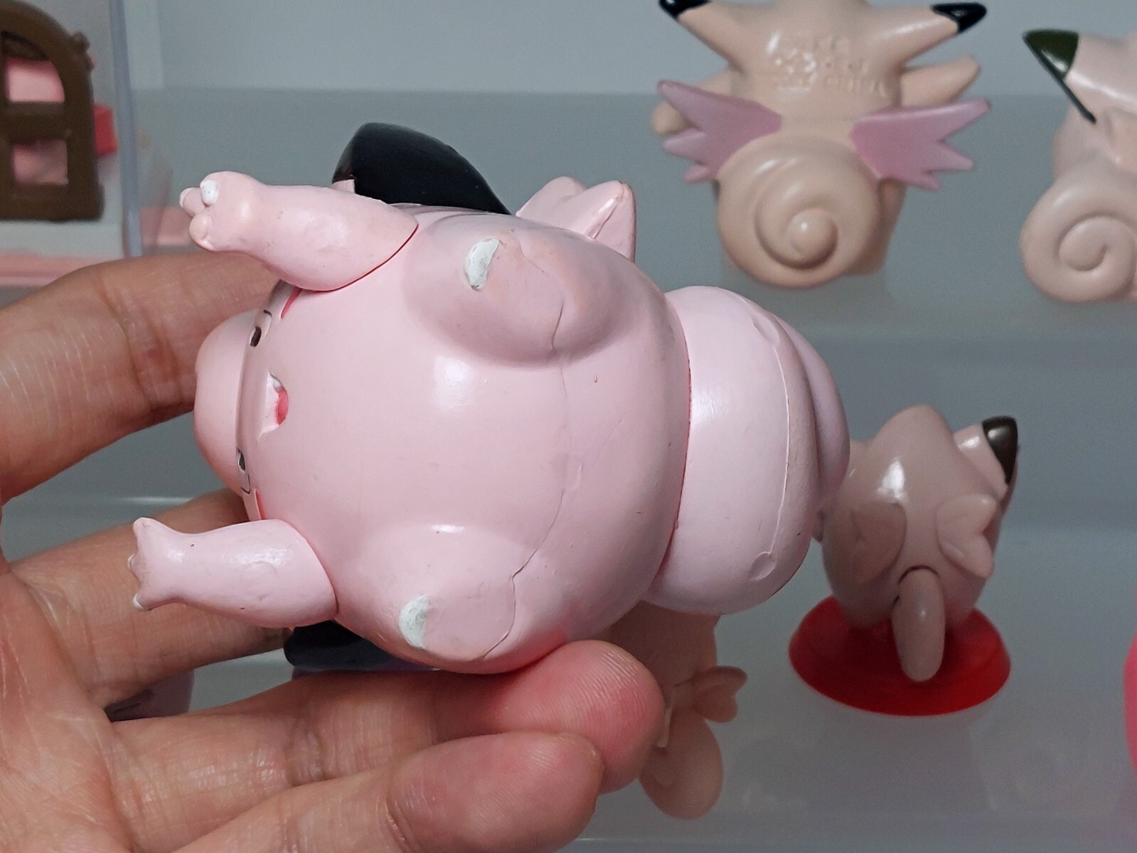 Clefable Clefairy Cleffa Pokemon Figure Set Tomy Bandai PC Banpresto 0.6-2.4in