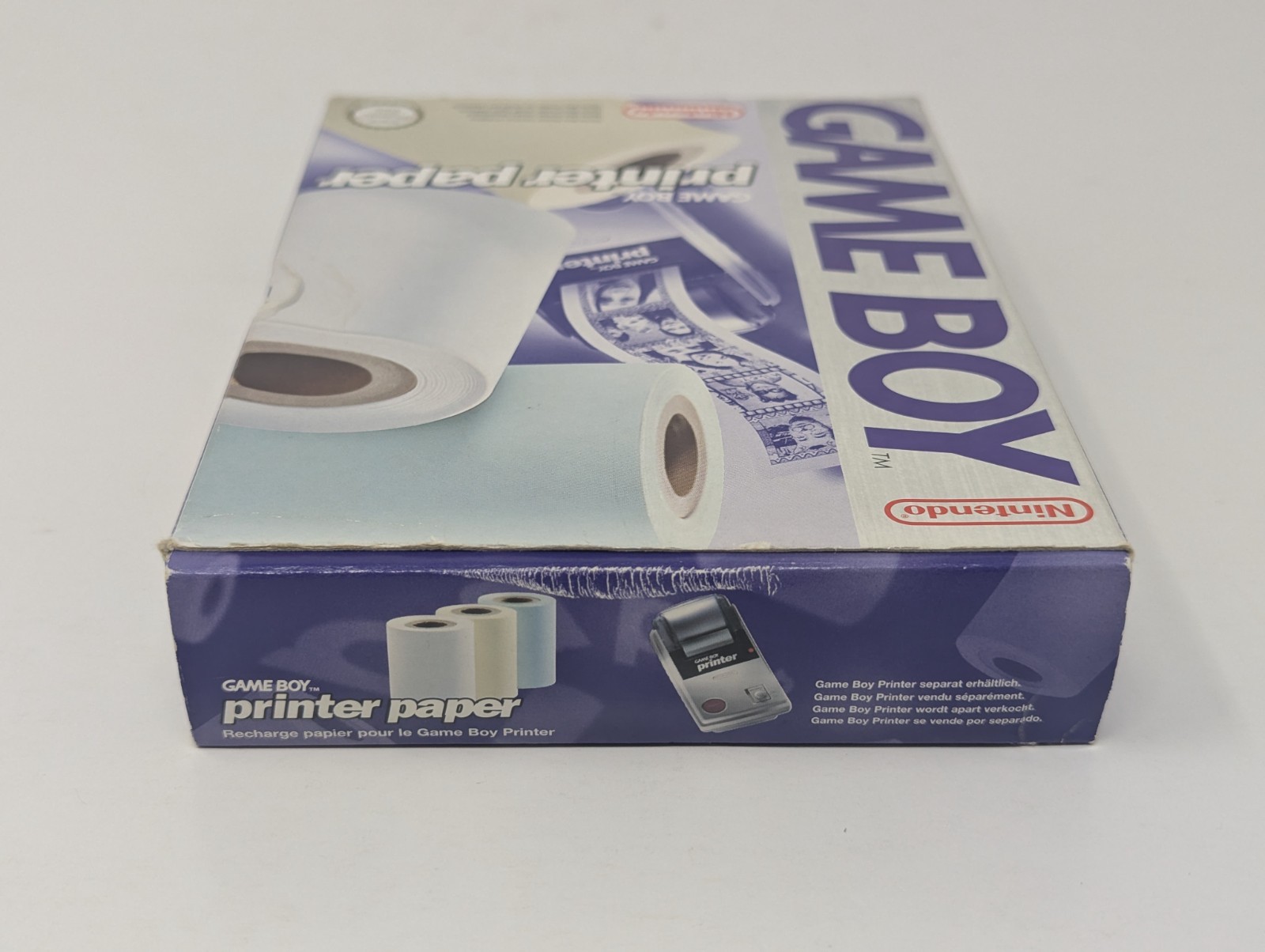 Nintendo Game Boy Printer Paper 3 Rolls – CIB Complete Sealed Rolls