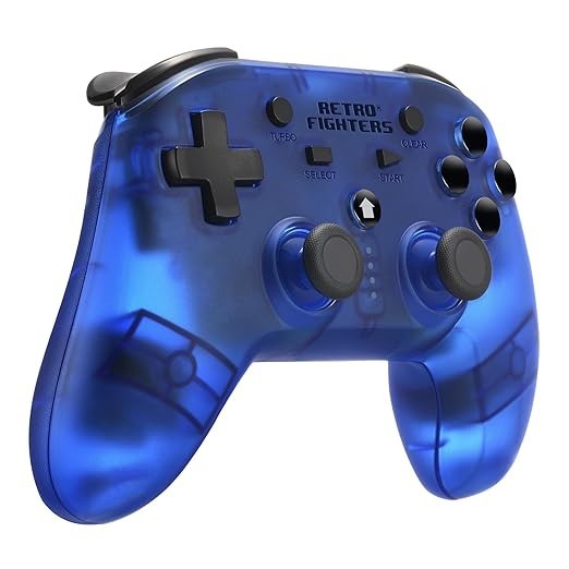 Retro Fighters Defender Next Gen Blue – Brand New – Playstation 1/2/3, Switch