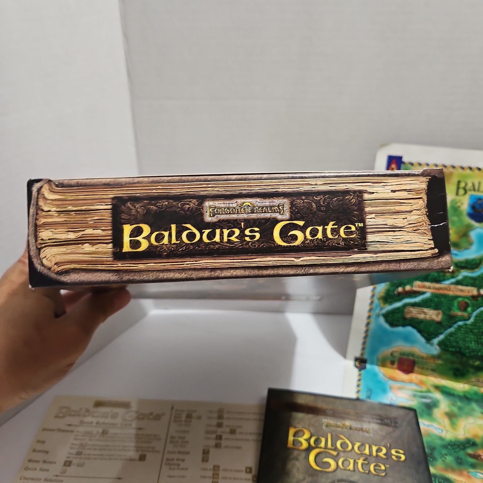 Baldur’s Gate Big Box PC 1998 Forgotten Realms Mac Complete