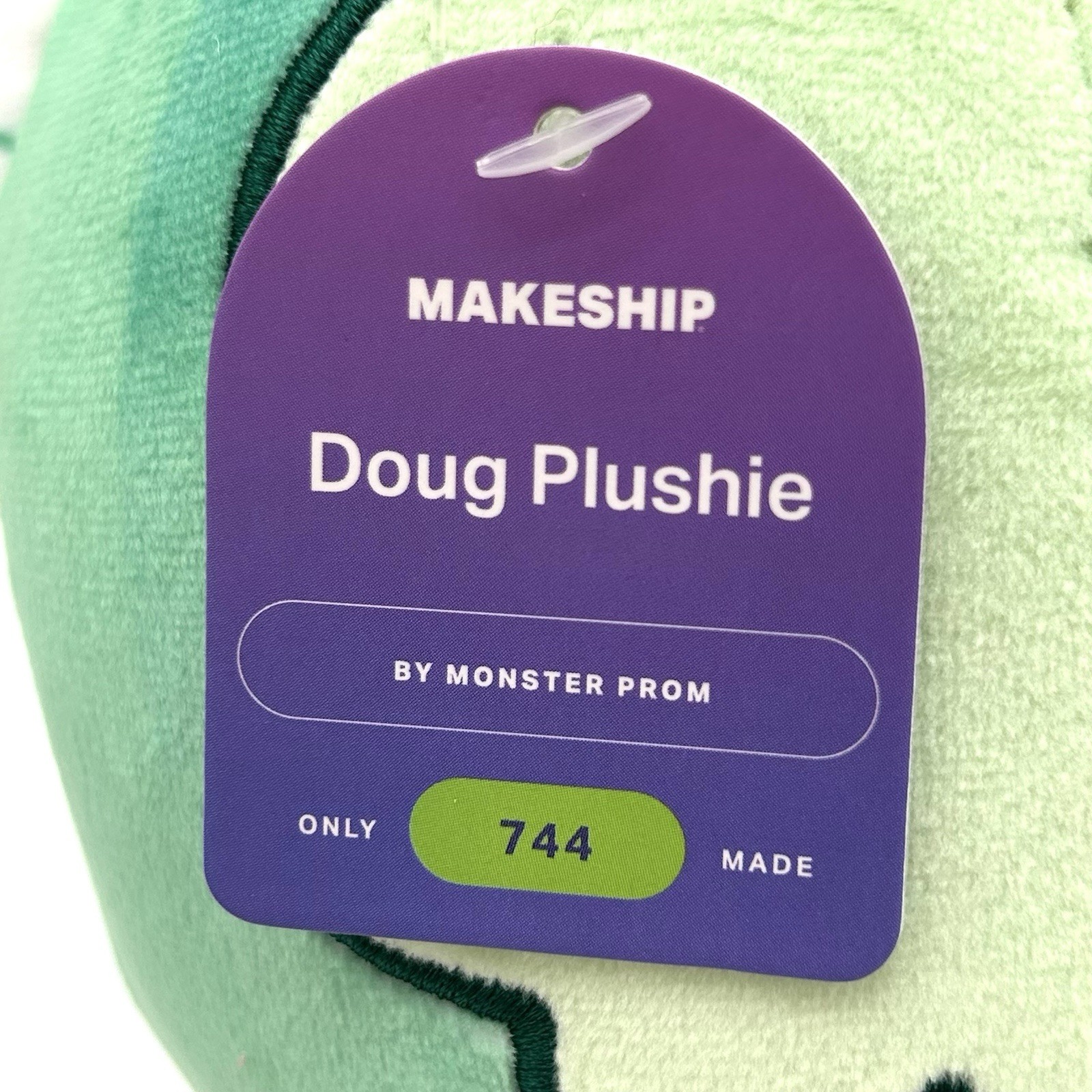 Makeship Doug Plush Monster Prom Monster Con Dating Sim Game Limited Edition NWT
