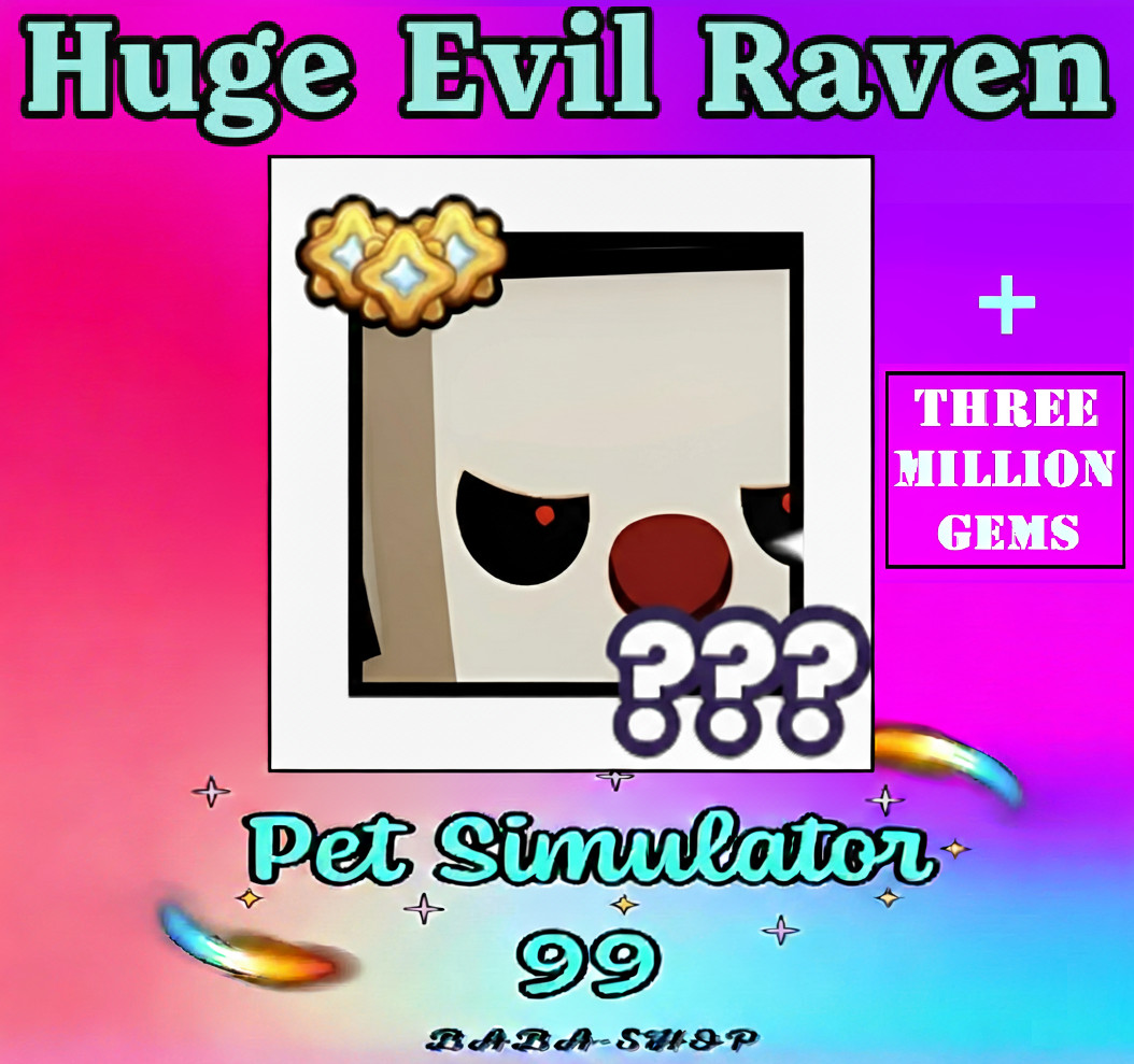 HUGE EVIL RAVEN, Halloween 2025 Event, Craft a TITANIC, Pet Simulator 99 – PS99
