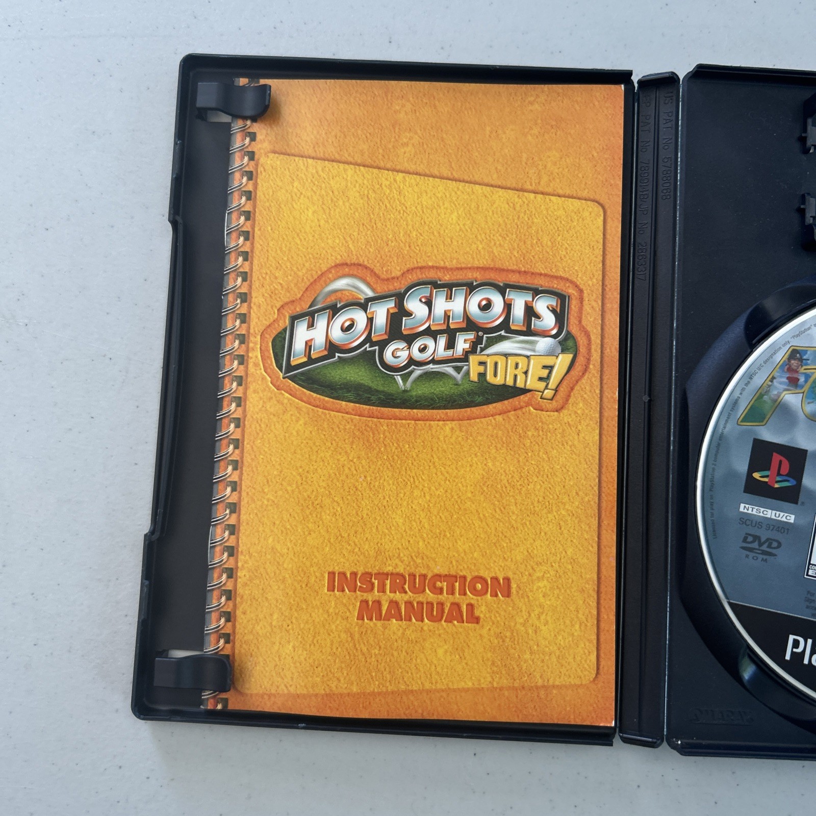 Hot Shots Golf 3 & Fore PS2 Game Bundle Sony PlayStation 2 Tested Works