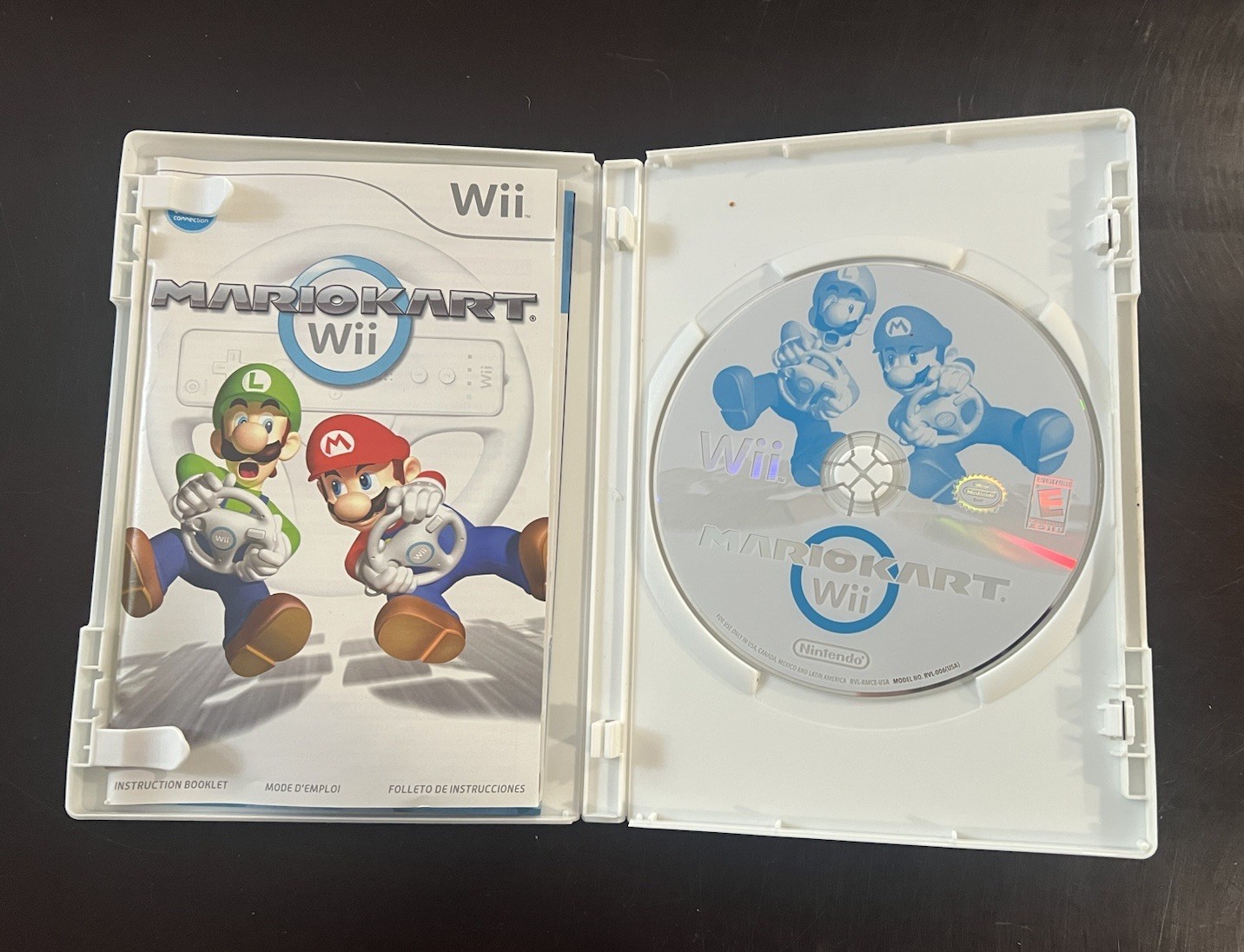Mario Kart Wii (Nintendo Wii, 2008) CIB Complete Video Game Tested – Working
