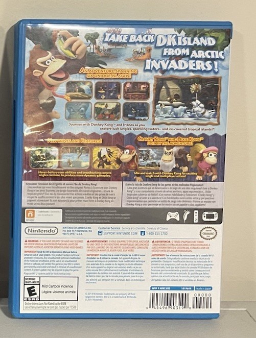 Donkey Kong Country: Tropical Freeze (Wii U, 2014)
