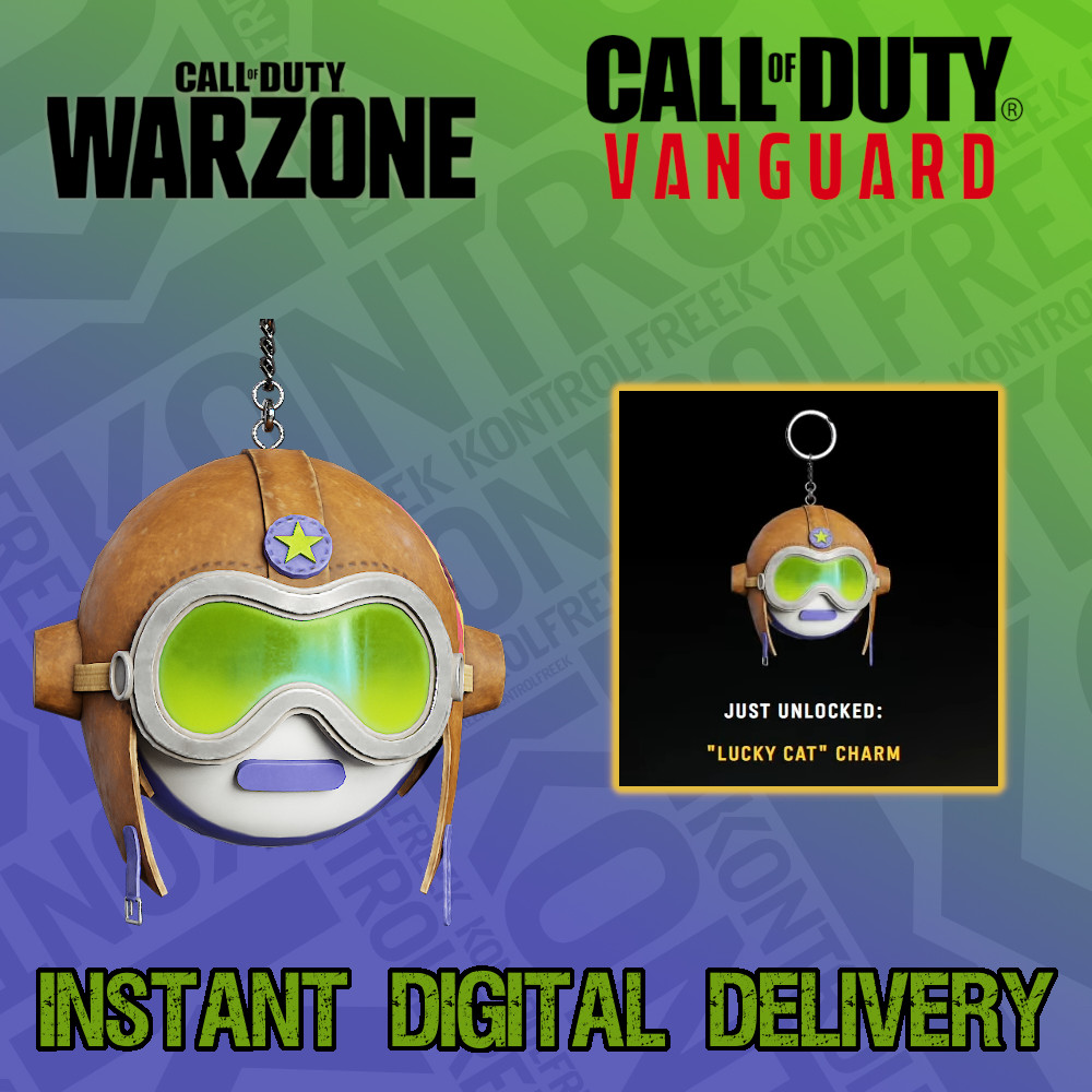 Call of Duty Vanguard Warzone – LUCKY CAT – Weapon Charm Kontrol Freek DLC ✈️