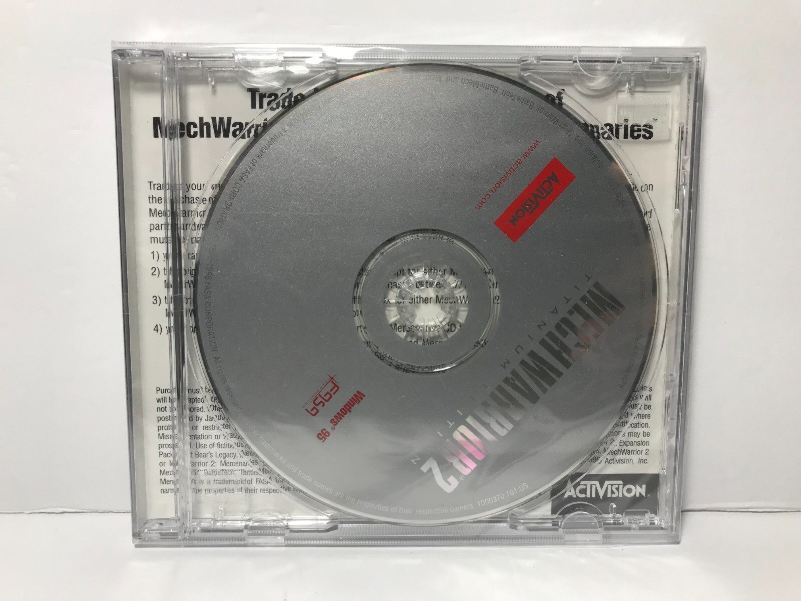MechWarrior 2: Titanium Edition (PC, 1998) – SEALED BRAND NEW