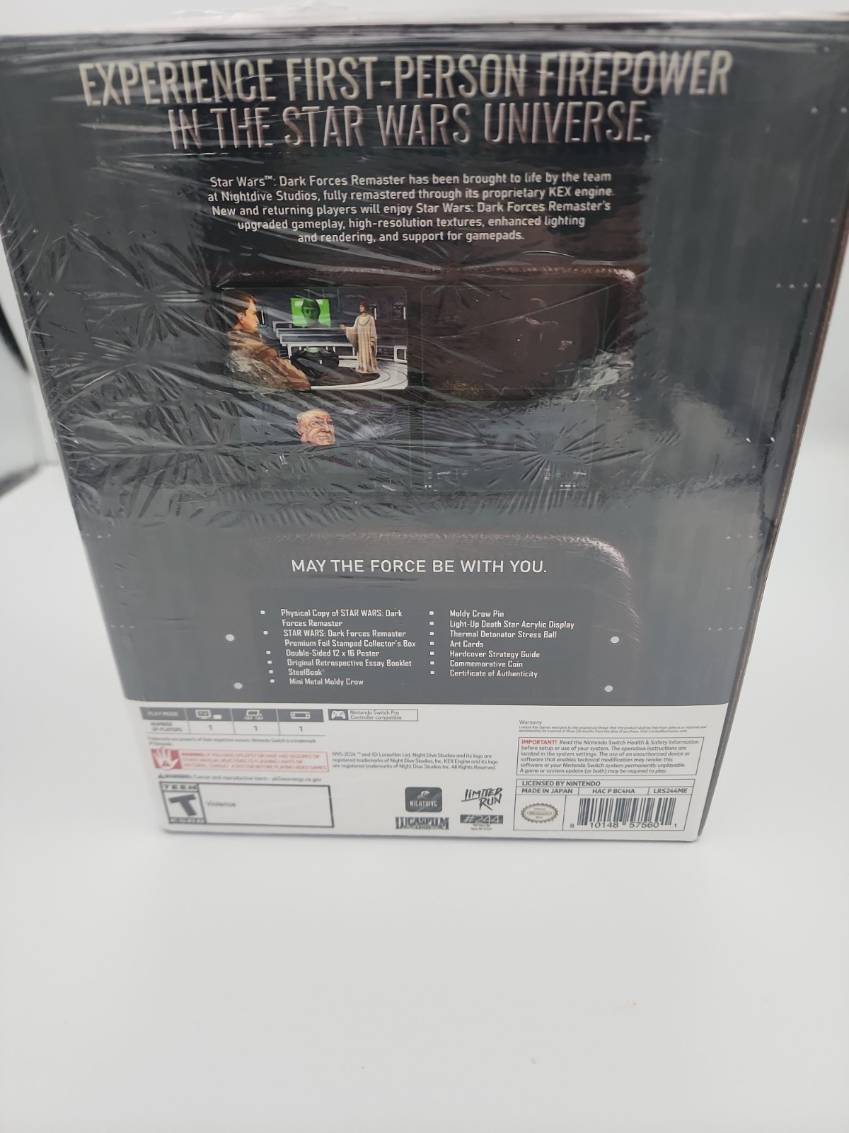 Star Wars Dark Forces Remaster Master Edition #244 Limited Run Games SWITCH