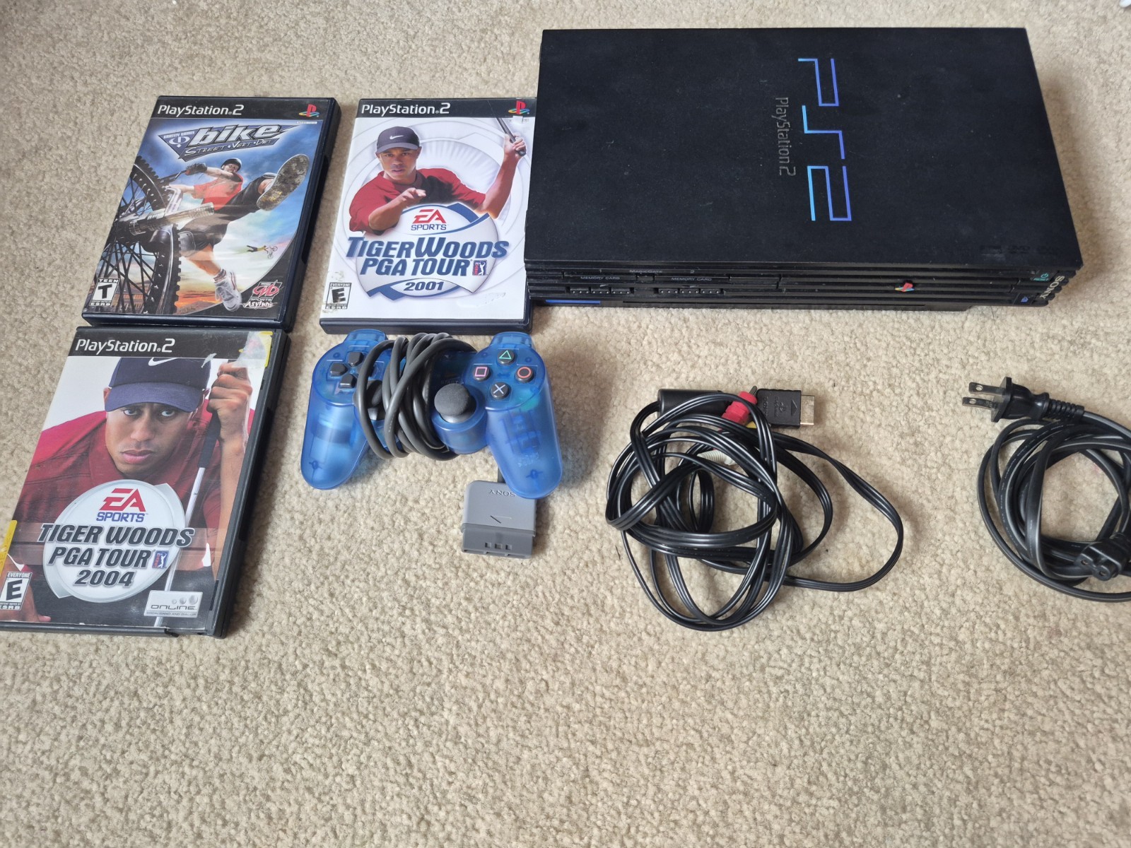 ps2 console bundle with games