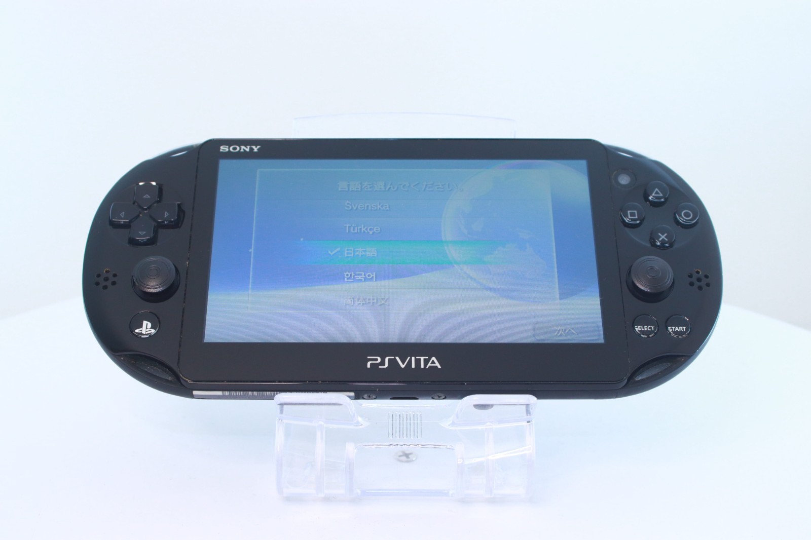 JP Game PS Vita PCH-2000 Black [ Rank：S]
