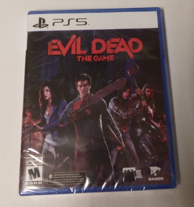 Evil Dead the Game Sony Playstation 5 Video Game Brand New Sealed