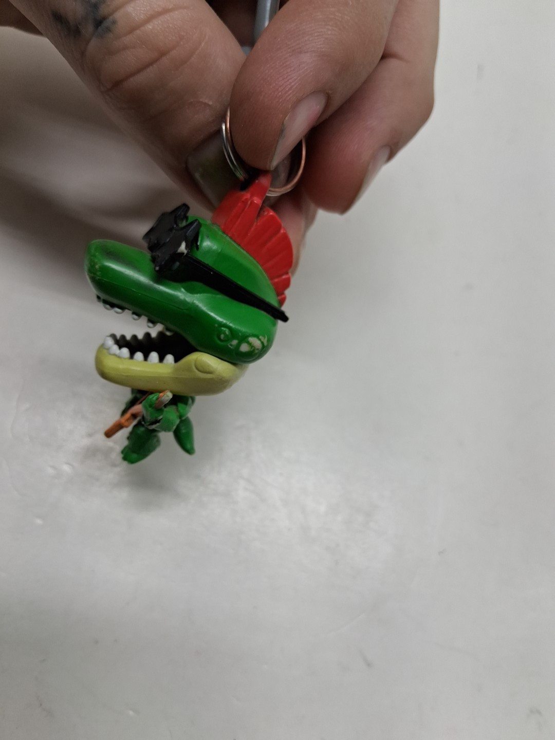 FNAF FRIDAY NIGHT at FREDDY’s CROCODILE Keychain Backpack Hanger Clip-On Figure