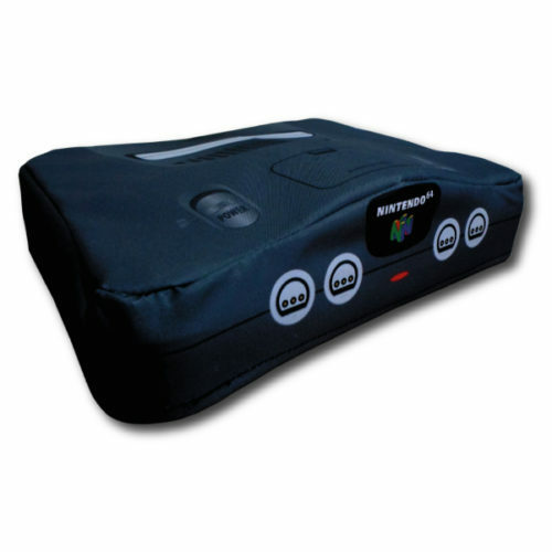 N64 Nintendo 64 System Console Dust Cover – Vinyl Black Washable Brand New!