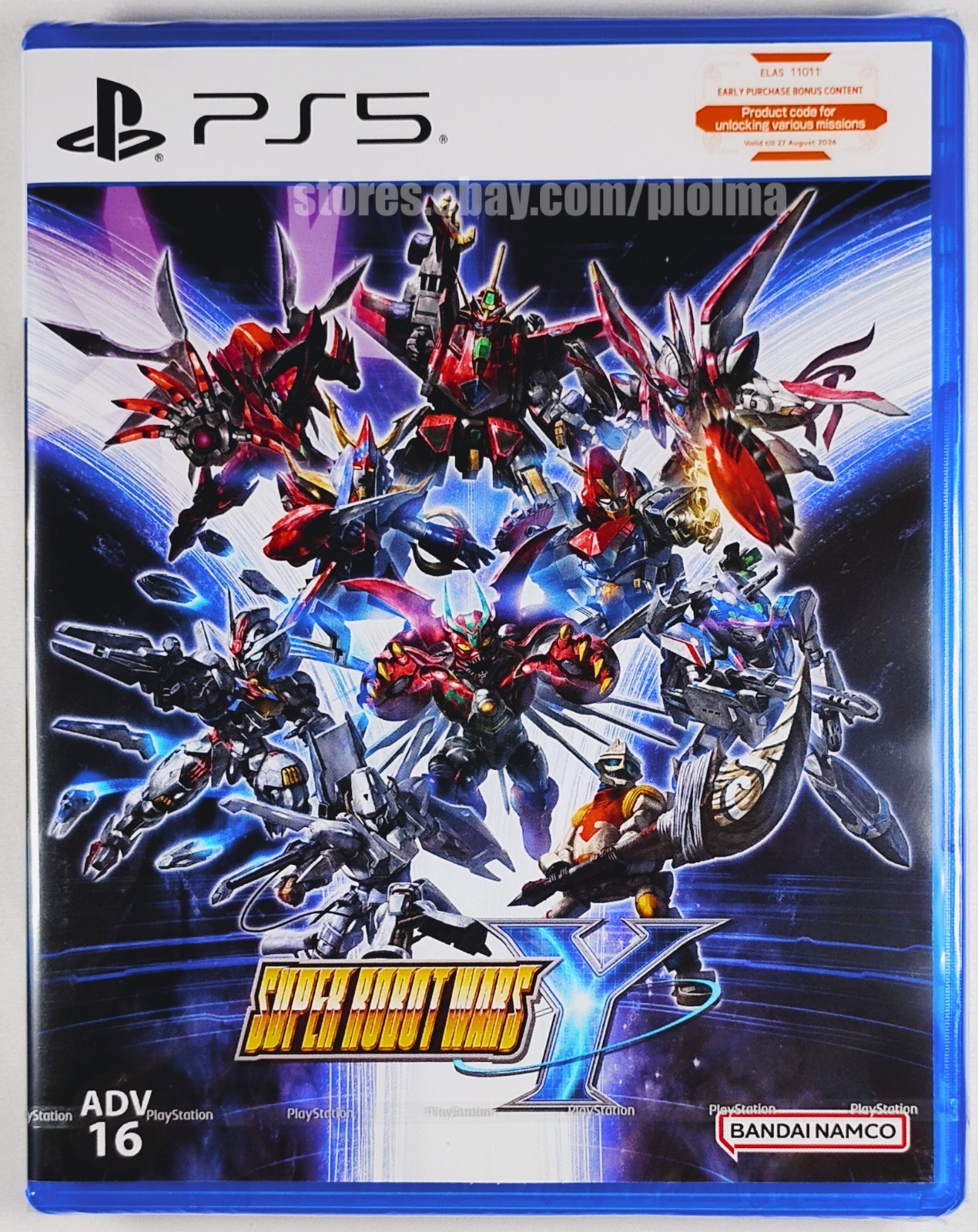 SUPER ROBOT WARS Y New PS5 Game PlayStation 5 ASIAN Release, Ships from USA