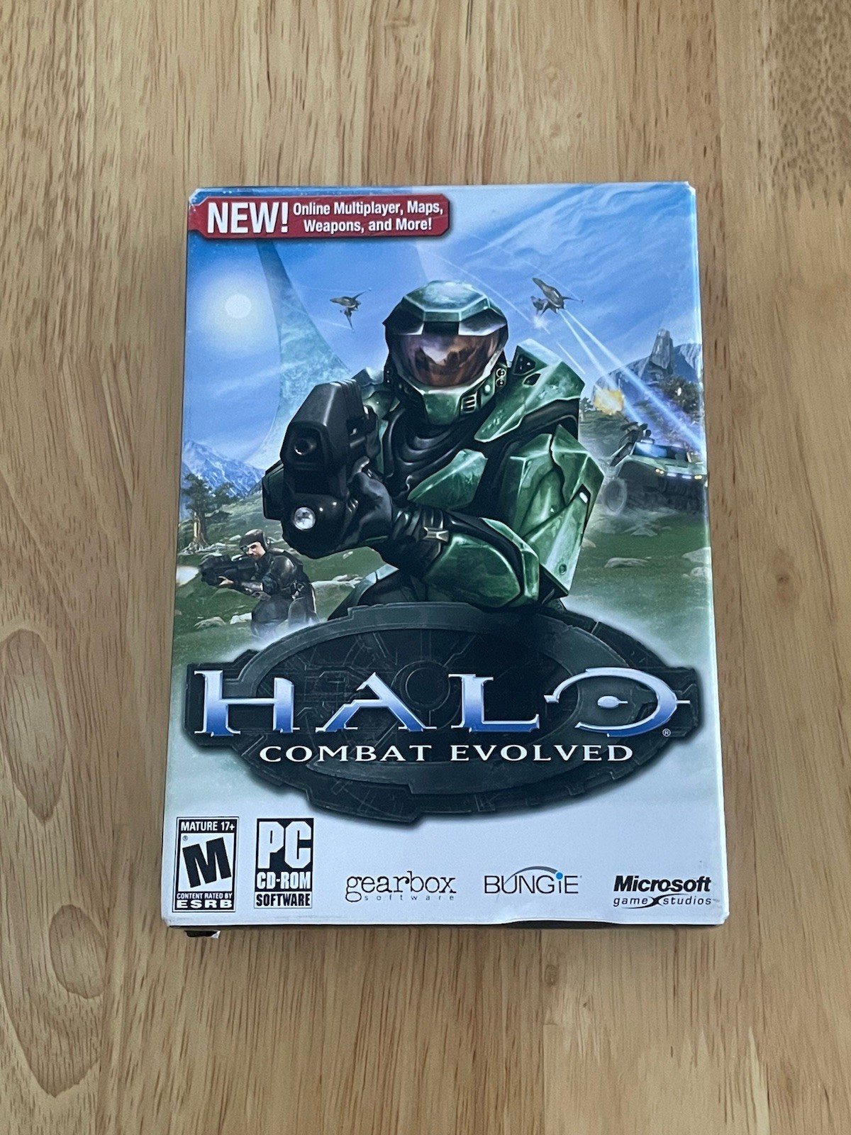 Halo Combat Evolved PC CD-ROM Game w Manual Australia Ed. Great Condition Tested