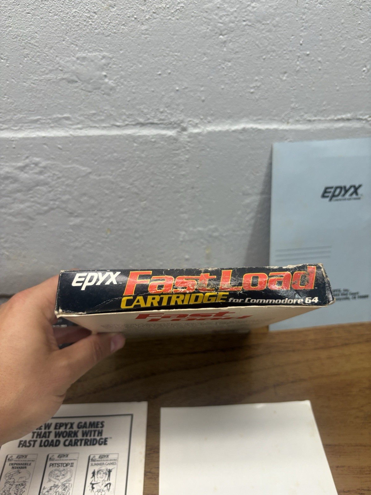 commodore 64 fast load cartridge/Box 1989’s Epyx Fast Load Cartridge Commodore