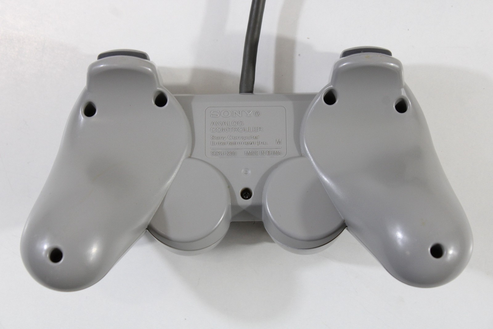 Official Sony PlayStation 1 Gray Dualshock Controller PS1 PS2 SCPH-1200 2PC483