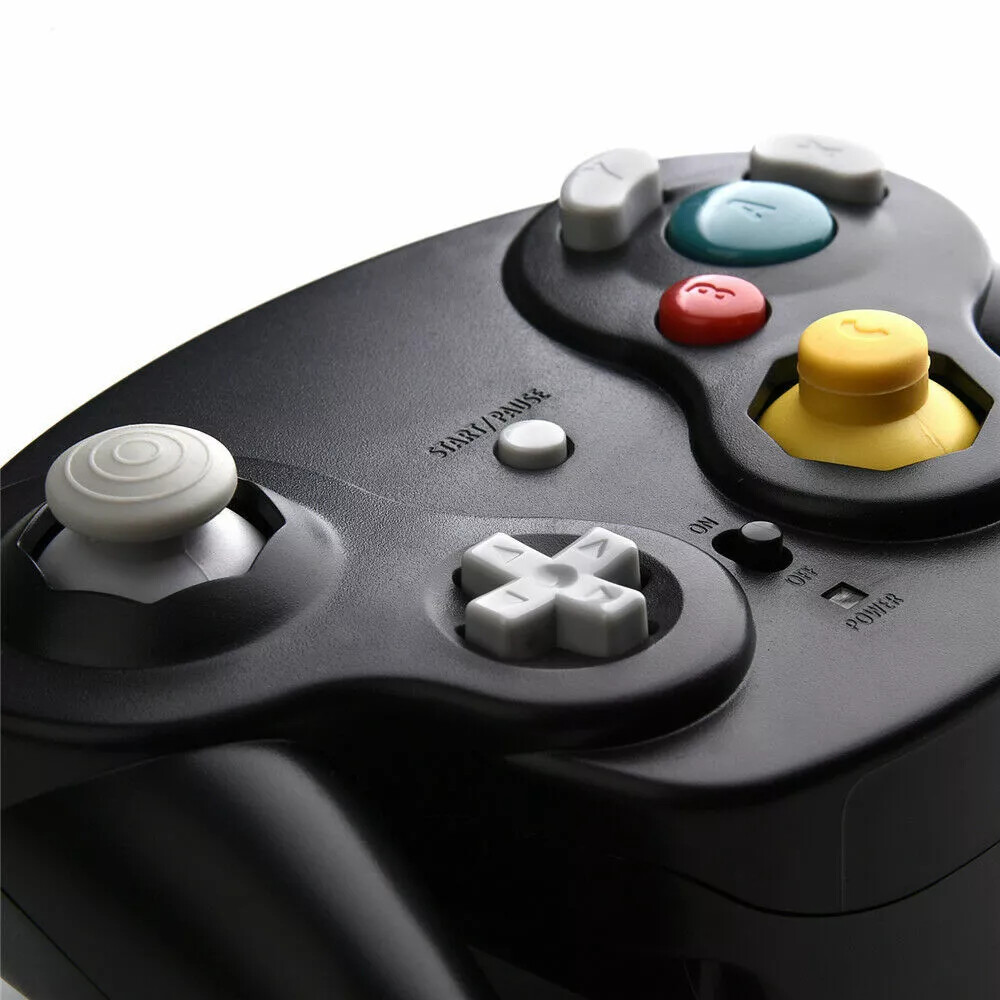 Wireless GameCube Controller + Adapter Wavebird for GameCube NGC GC Console