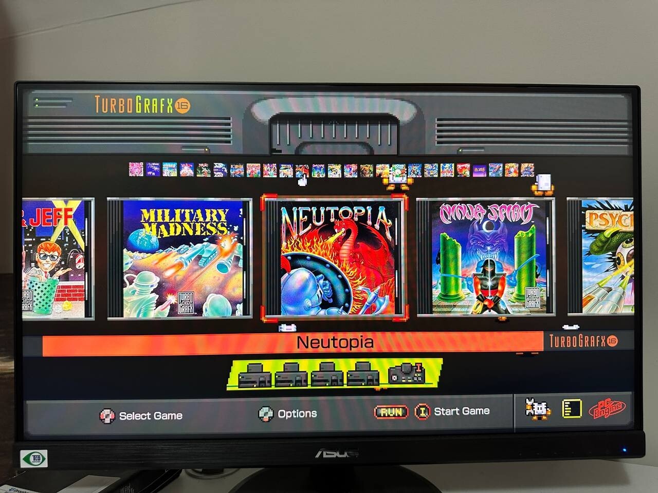 Turbografx 16 Mini Game Console 2020 Edition PC Engine TG16 HDMI Classic w/ Case