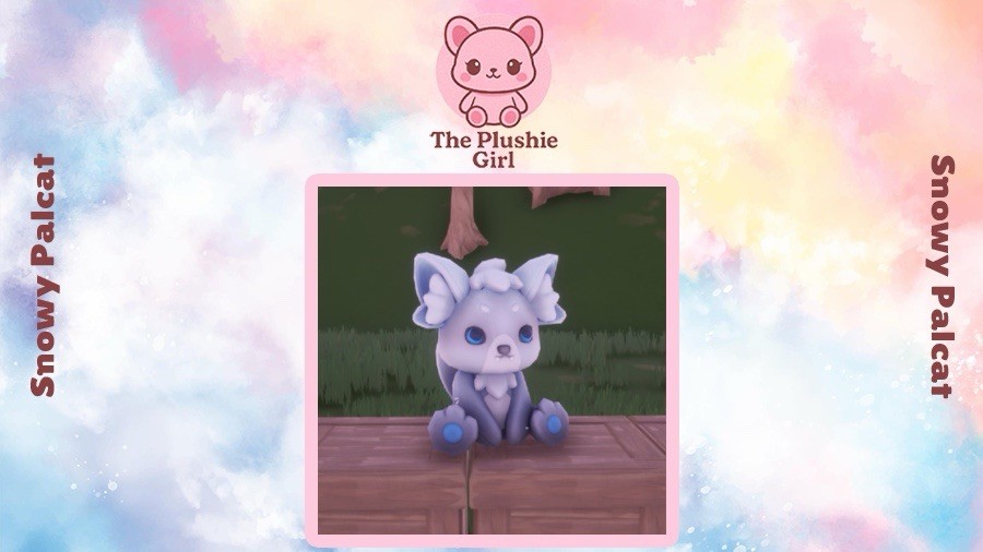 Snowy Palcat Plushie – Palia