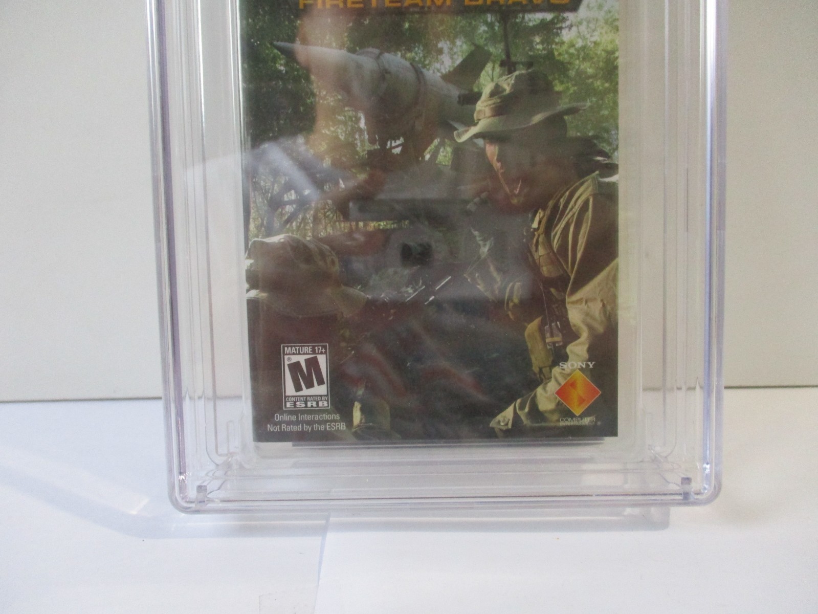 Socom US Navy Seals Fireteam Bravo (Sony PSP, 2005) CGC Graded Perfect 10 A++