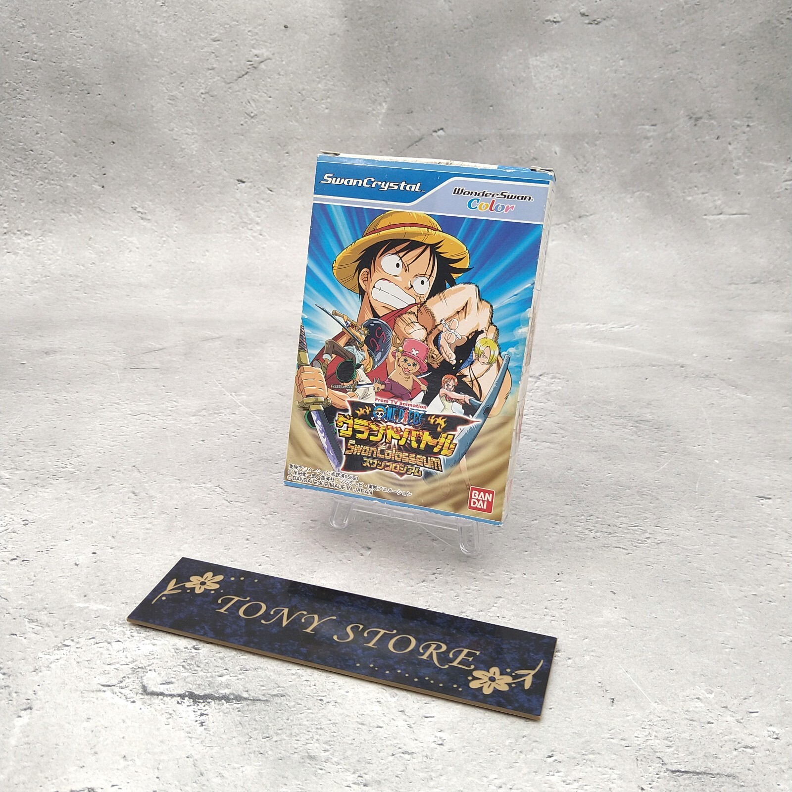 Bandai 2002 One Piece Grand Battle Swan Colosseum WonderSwan Color Retro Game