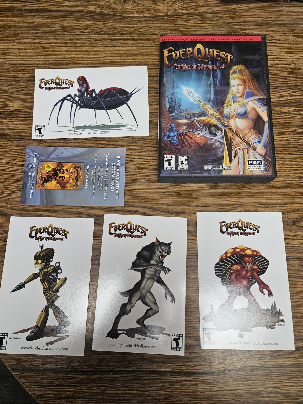 EverQuest PC Games Extreme Lot of 15 games MOST with all inserts and maps