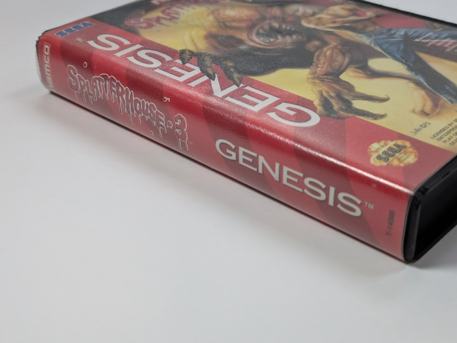 Splatterhouse 3 Sega Genesis in case authentic