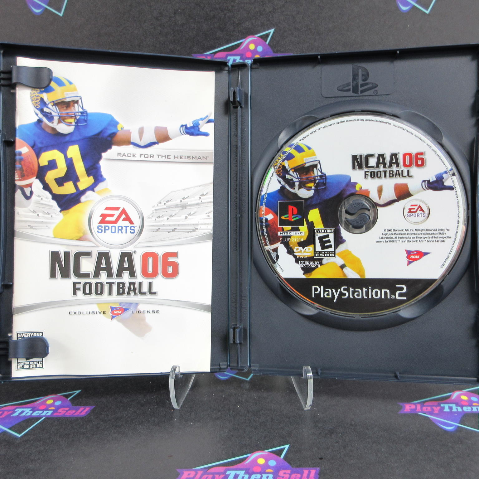 NCAA Football 06 PS2 PlayStation 2 Complete – 1 Year Warranty EX Cond