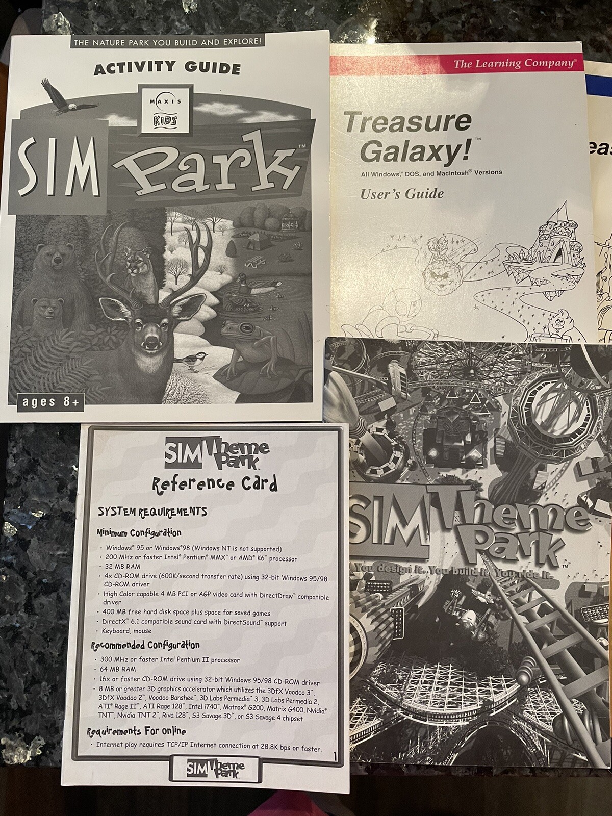 Nostalgia Bundle: Old PC game manuals