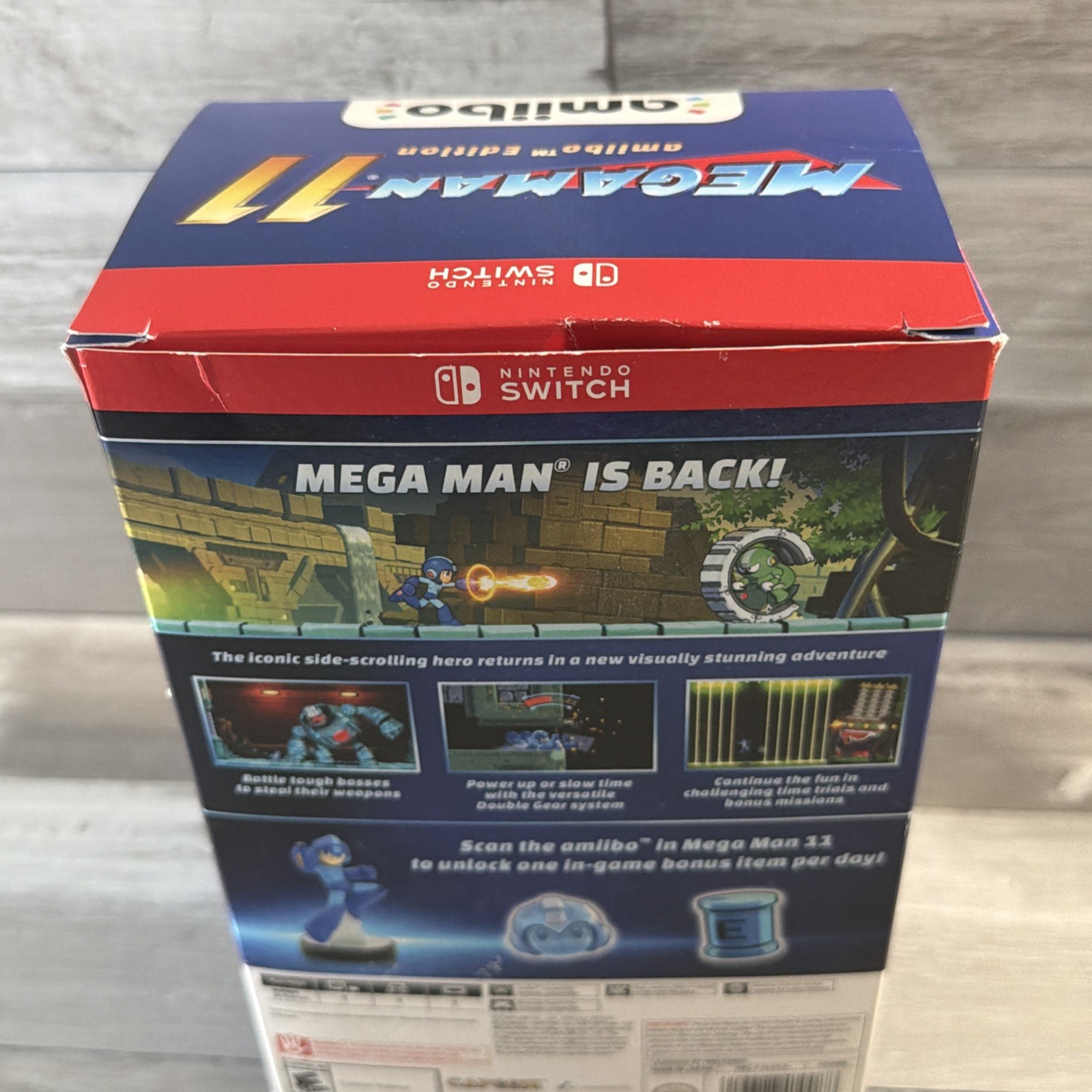 New Mega Man 11 Amiibo Edition Nintendo Switch Open Box 30th Anniversary