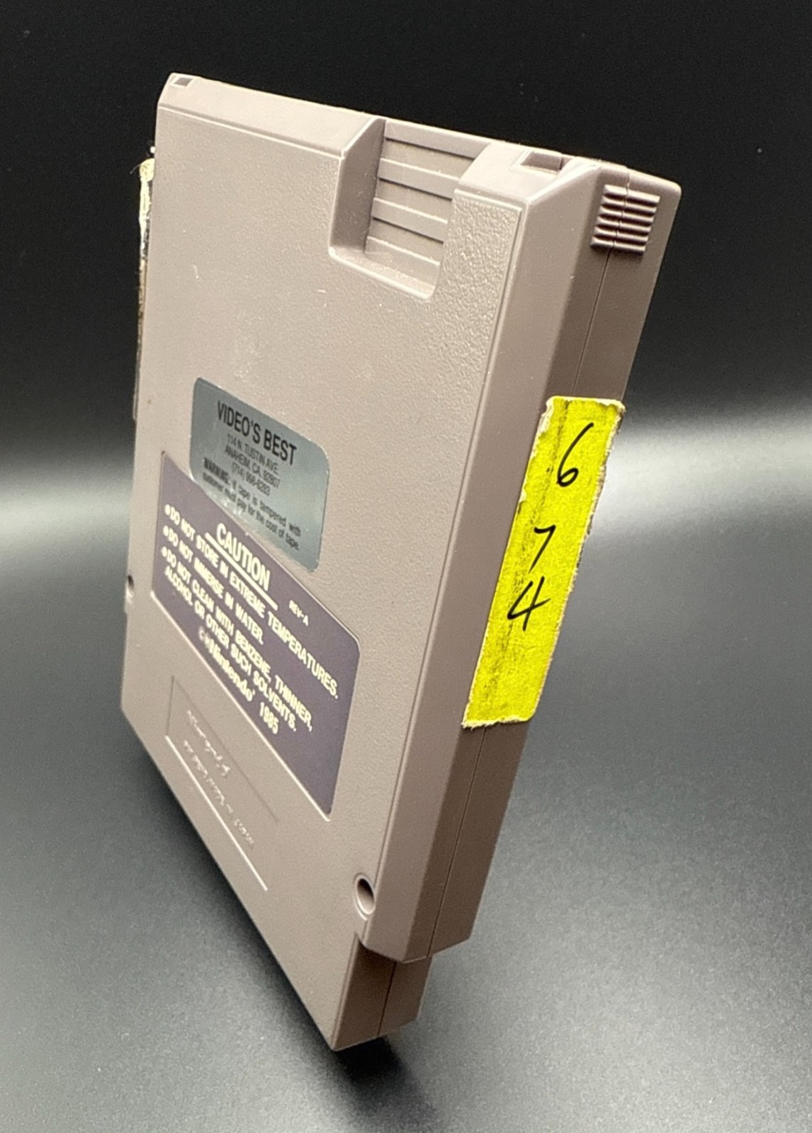 NES Back to the Future Game in Original Box MISSING MANUAL (1989) Nintendo