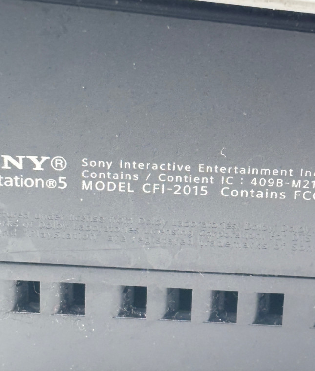 Sony PlayStation 5 Slim Digital Edition CFI-2015 1TB SSD Video Game Console 2924