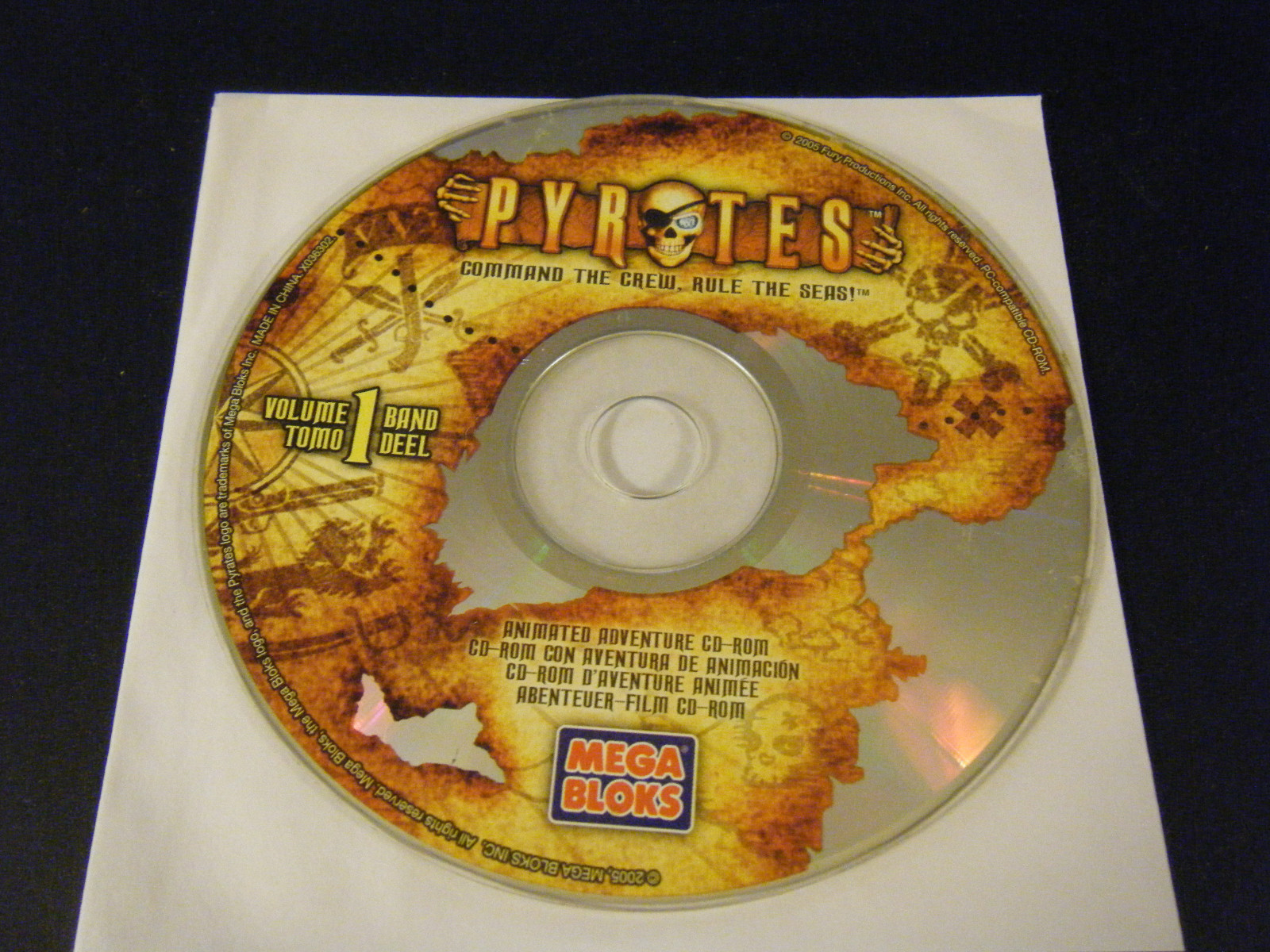 Mega Bloks Pyrates Command the Crew, Rule the Seas Vol. 1 – Band Deel (PC, 2005)