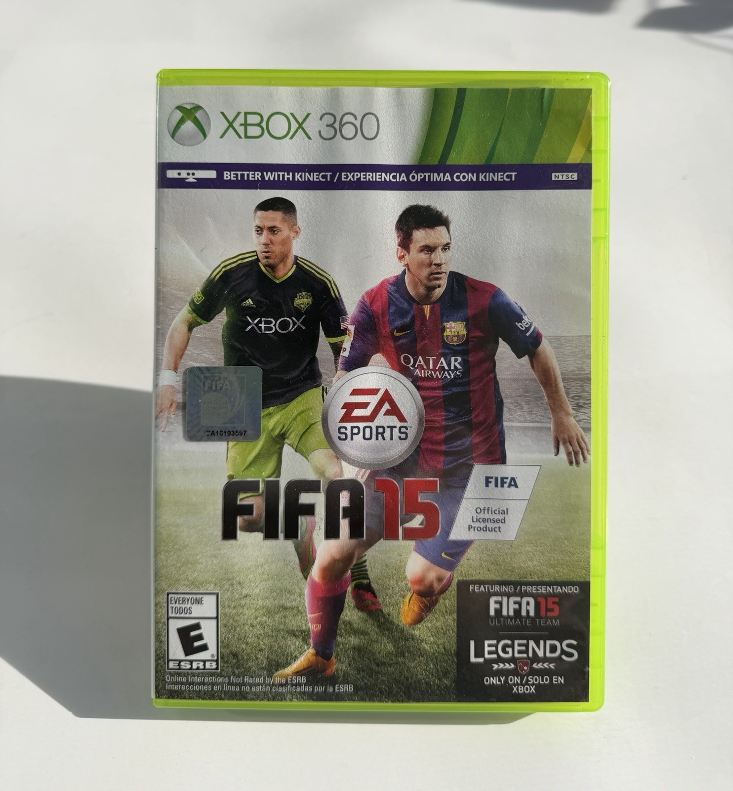 EA Sports FIFA 15 Xbox 360 Better with Kinect E Rated NTSC-U/C 2014