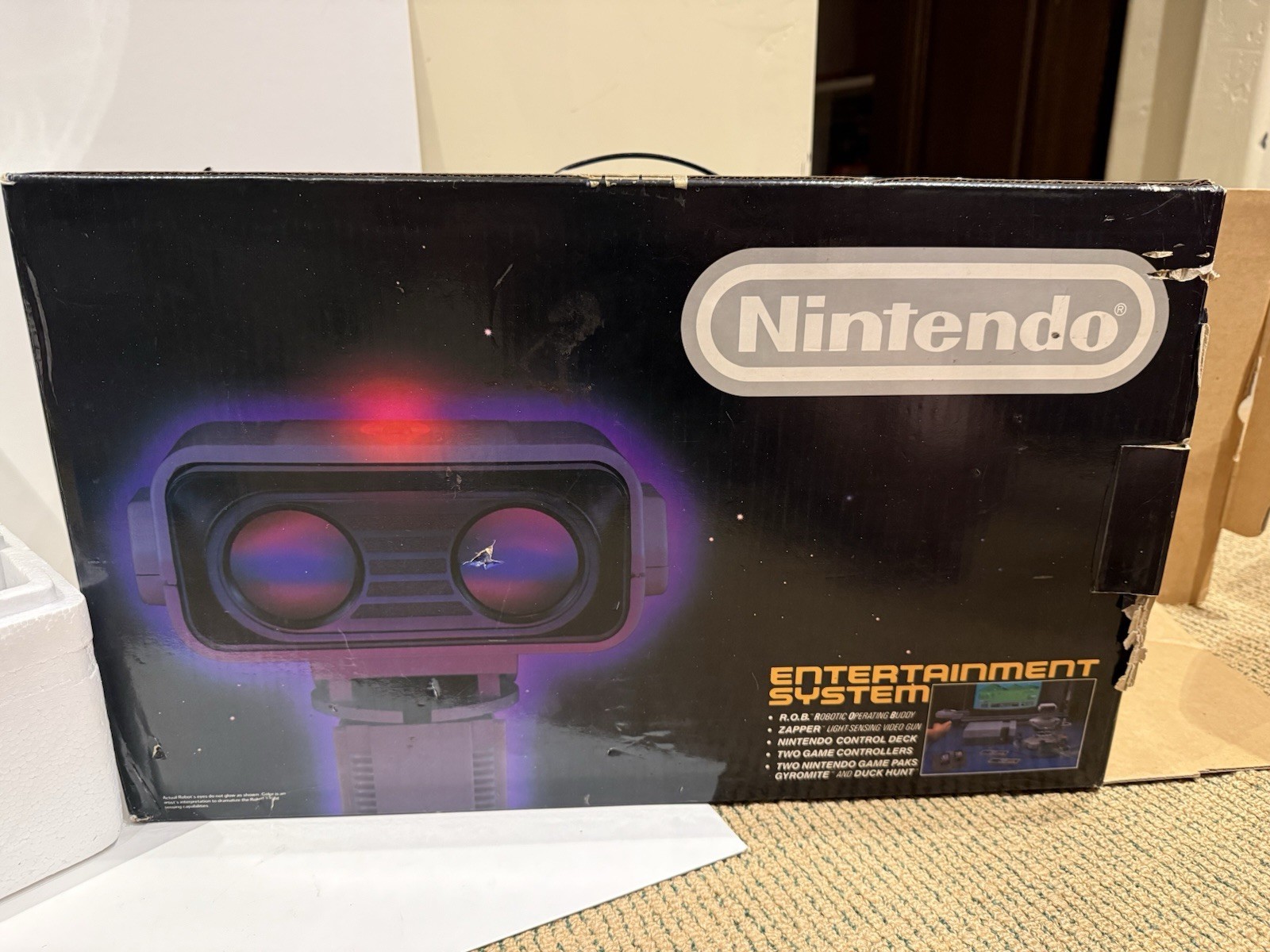 Nintendo NES Test Market Deluxe Set 100% Complete, Matte Sticker Games, Warranty