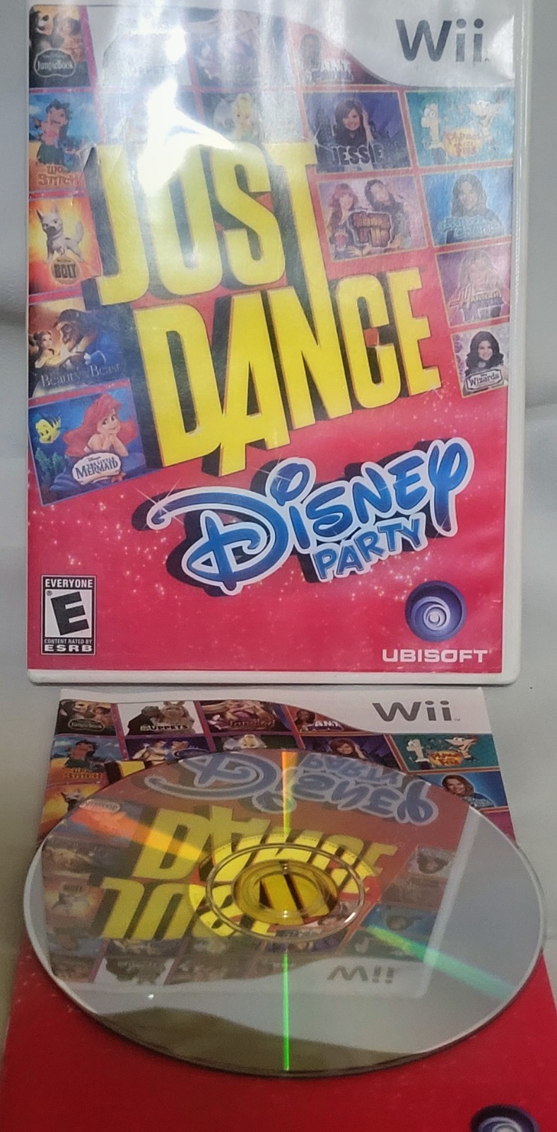 Just Dance: Disney Party (Nintendo Wii, 2012) Complete w/ Manual Tested Working