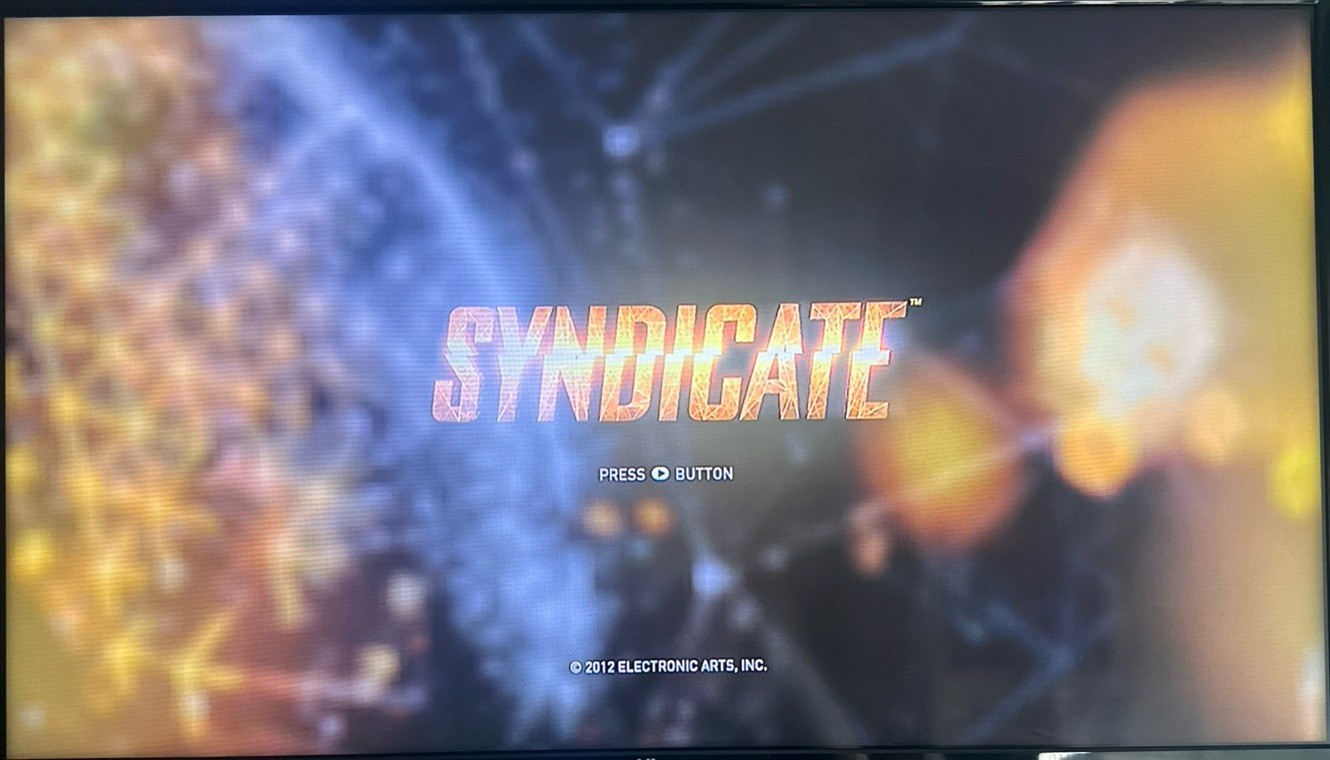 Syndicate Microsoft Xbox 360 2012 Complete CIB Tested