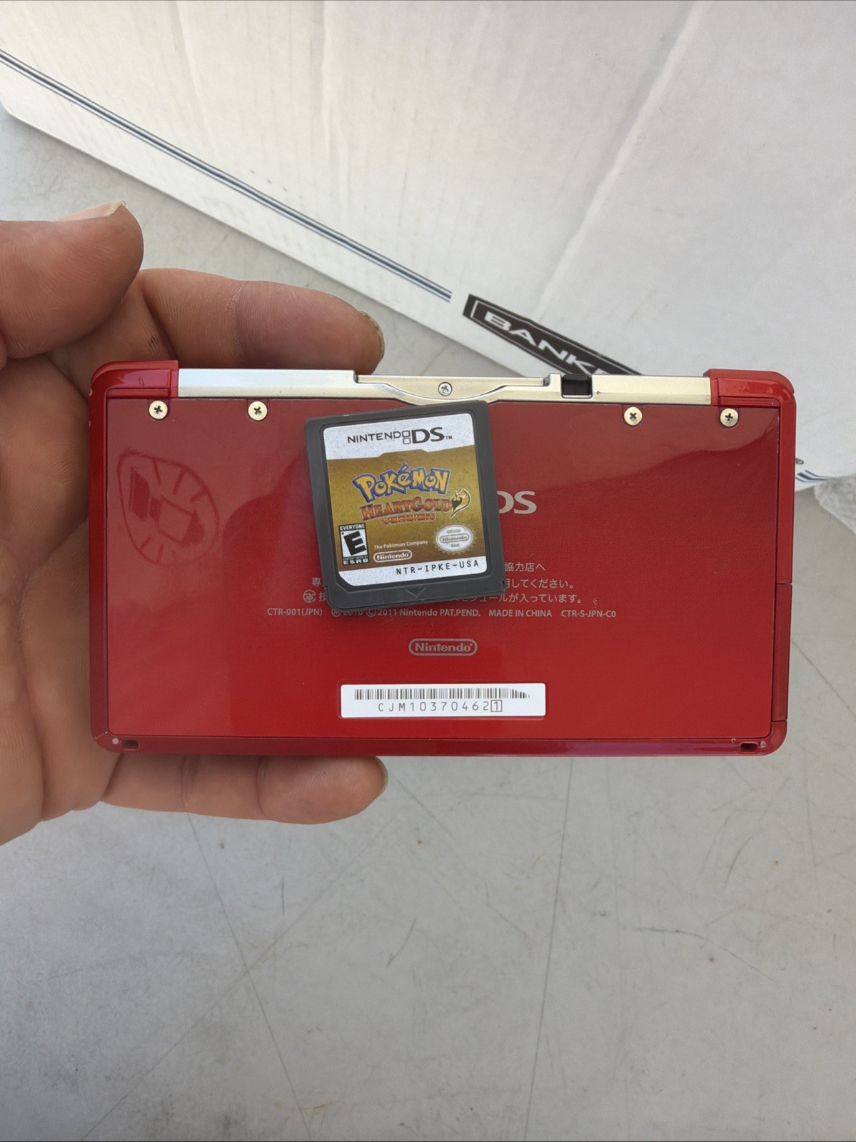 Nintendo 3DS Handheld System Flame Red Tested 🔥