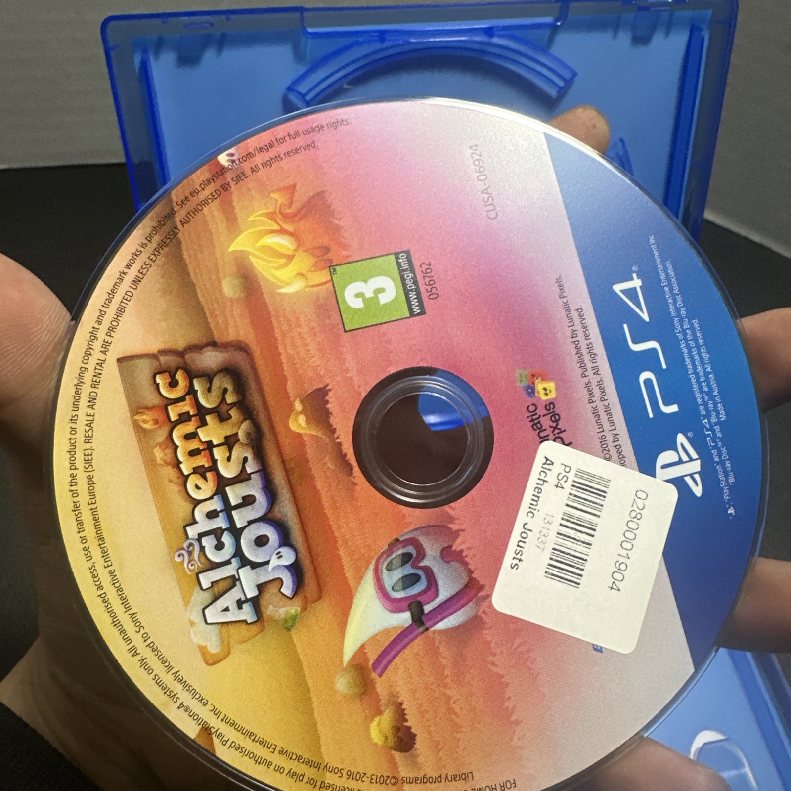 – Alchemic Jousts – ‘GAME’ SPAIN PlayStation 4 PS4 TESTED!! SEE ALL PHOTOS !!