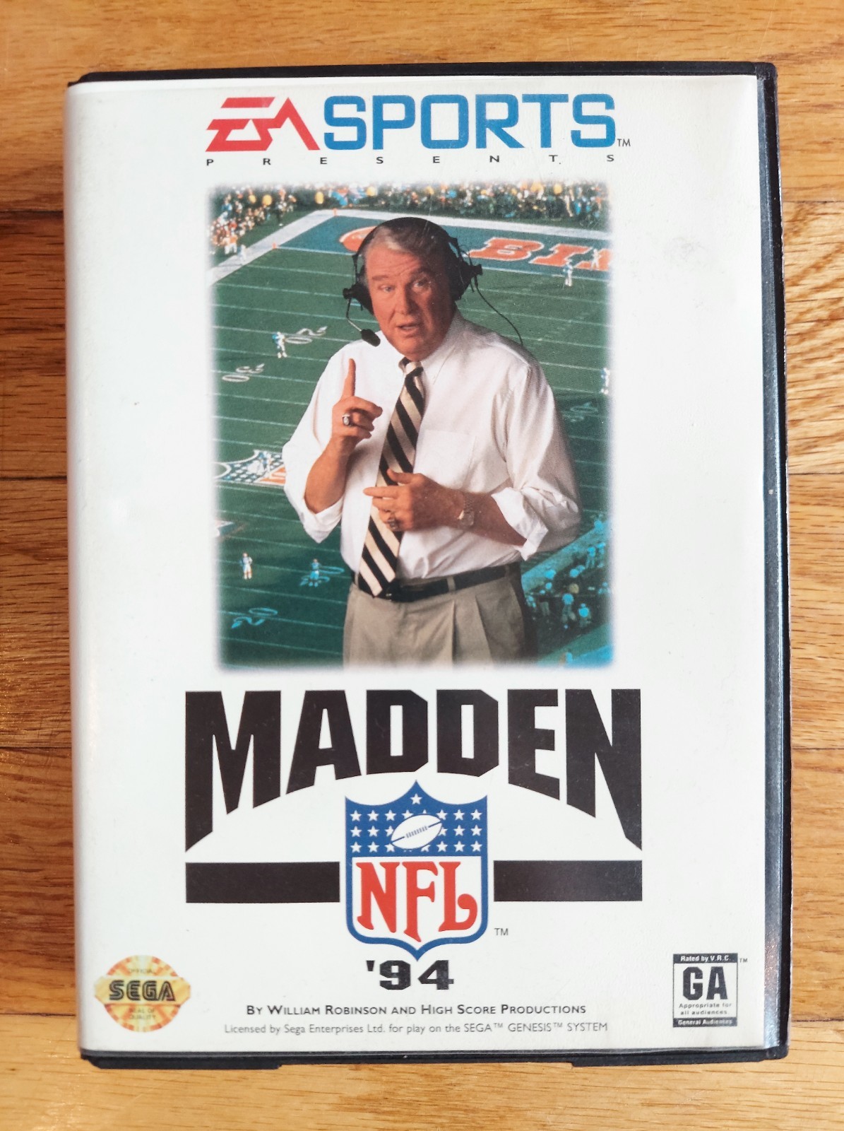 Madden NFL ’94 (CIB) – Sega Genesis Game American Football Sports Fast Shipping!