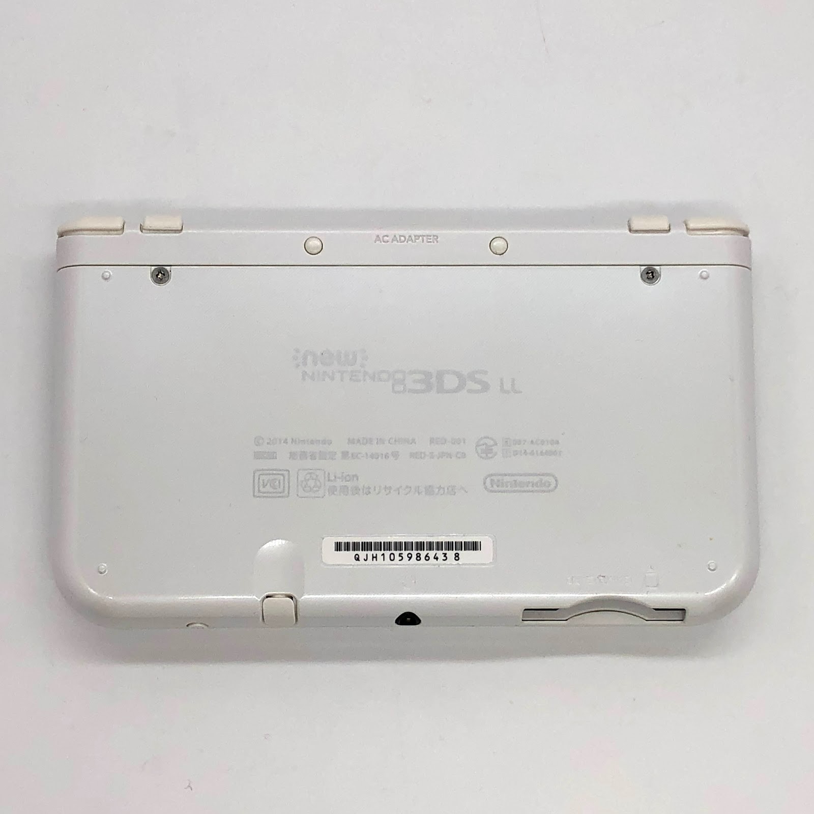 New Nintendo 3DS LL XL Console Dual IPS Pearl White w/ Charger&Box Mint