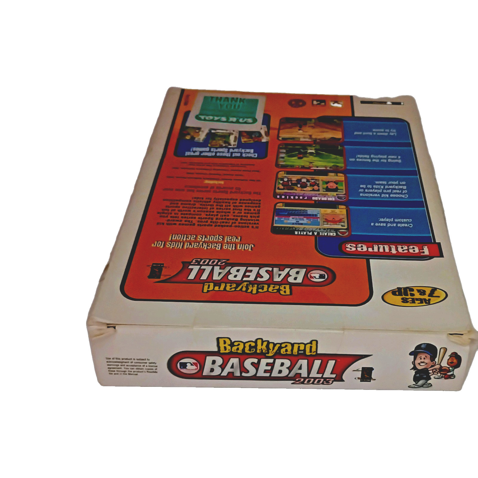 Infogrames Backyard Baseball 2003 PC/Mac CD-ROM E Multiplayer Backyard Sports